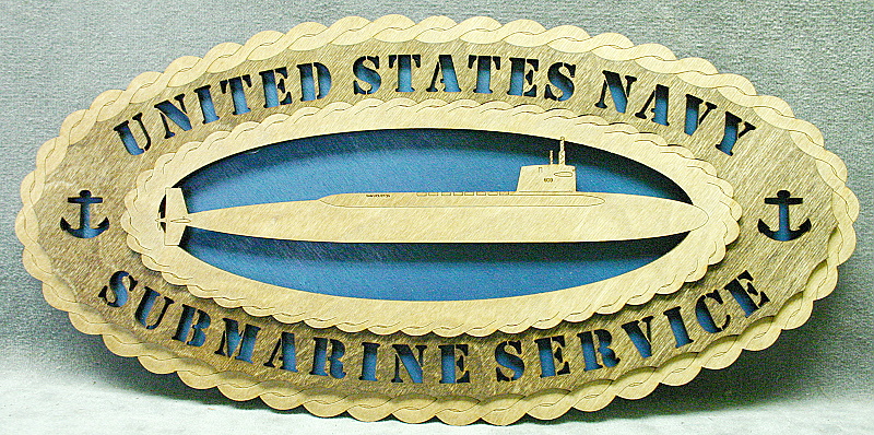 Navy Sub Service Submarine Wall Tribute